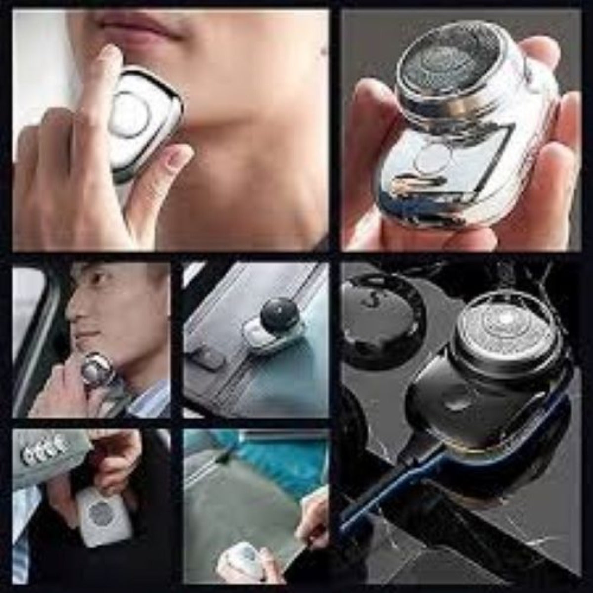 Mini Portable Shaver Men Is USB Rechargeable Washable Beard Trimmer