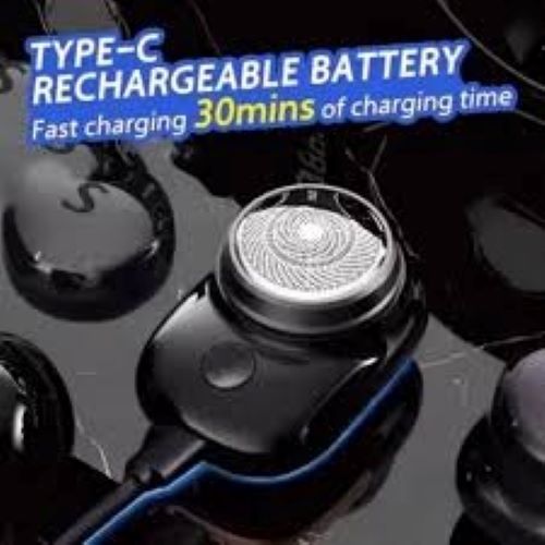 Mini Portable Shaver Men Is USB Rechargeable Washable Beard Trimmer