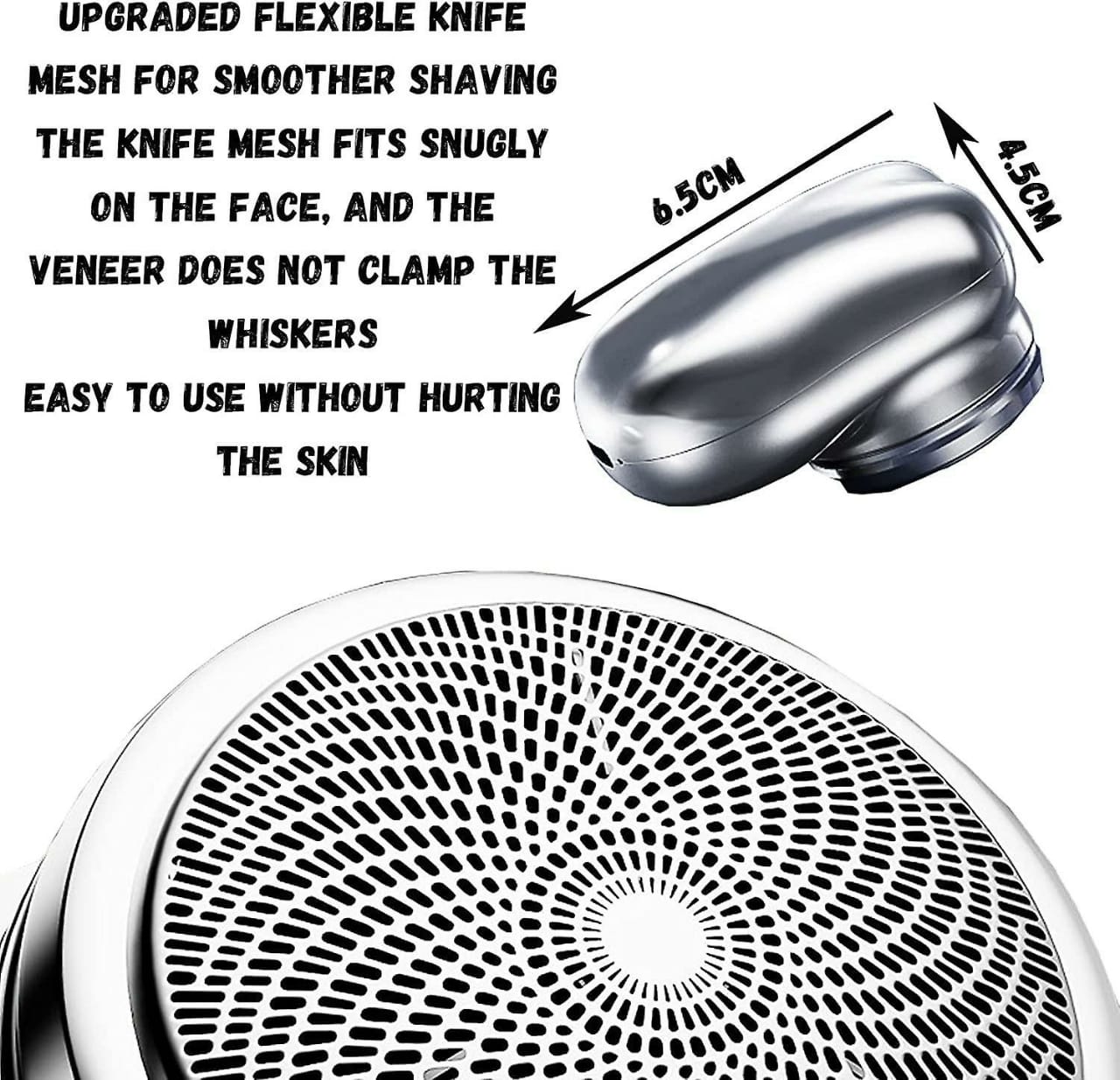 Mini Portable Shaver Men Is USB Rechargeable Washable Beard Trimmer