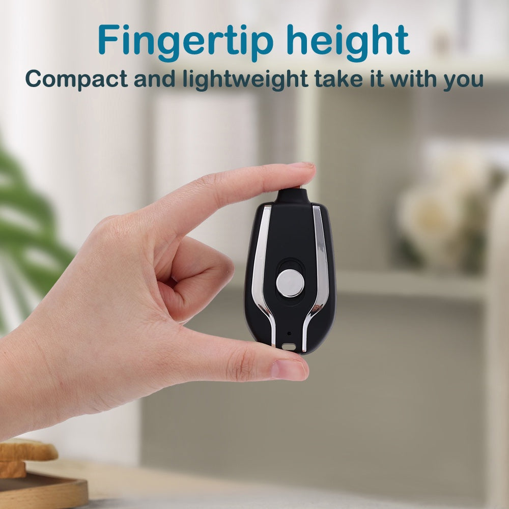 Portable Keychain Charger 1500mAh Ultra