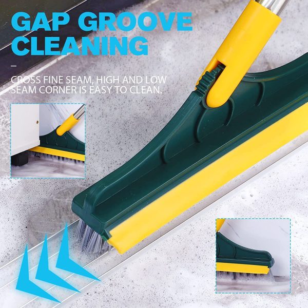 Floor Cleaning Brush With 120° Rotatable Head