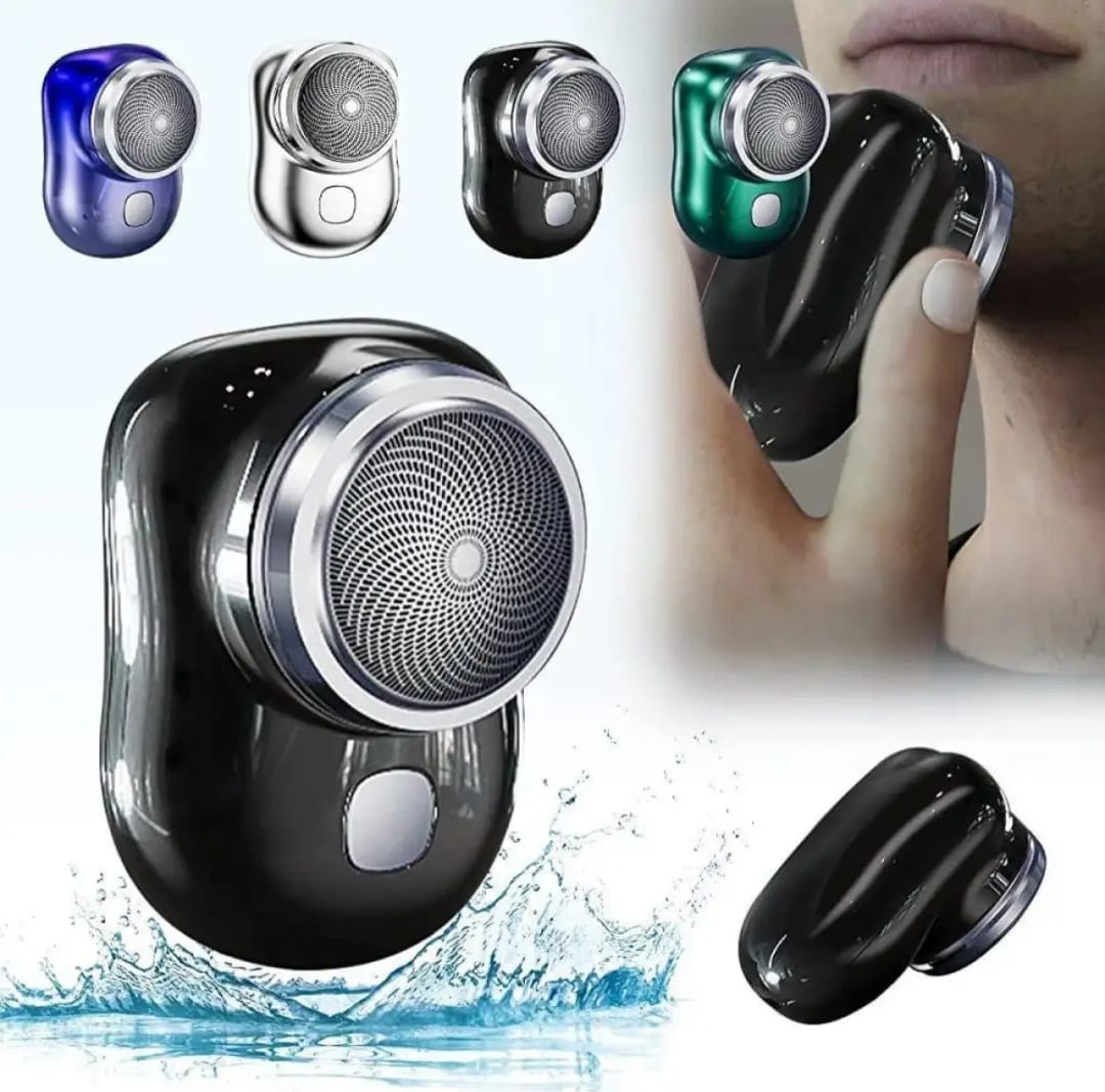Mini Portable Shaver Men Is USB Rechargeable Washable Beard Trimmer
