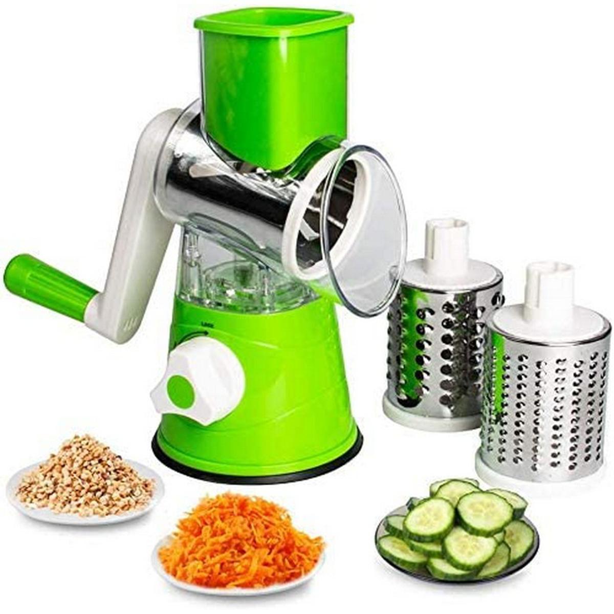 Table Top Drum Grater Shredder Cutter Slicer