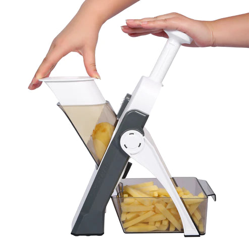 Mandoline, 4 In 1 Vertical Vegetable Cutter Chopper Shredder Grater Artifact