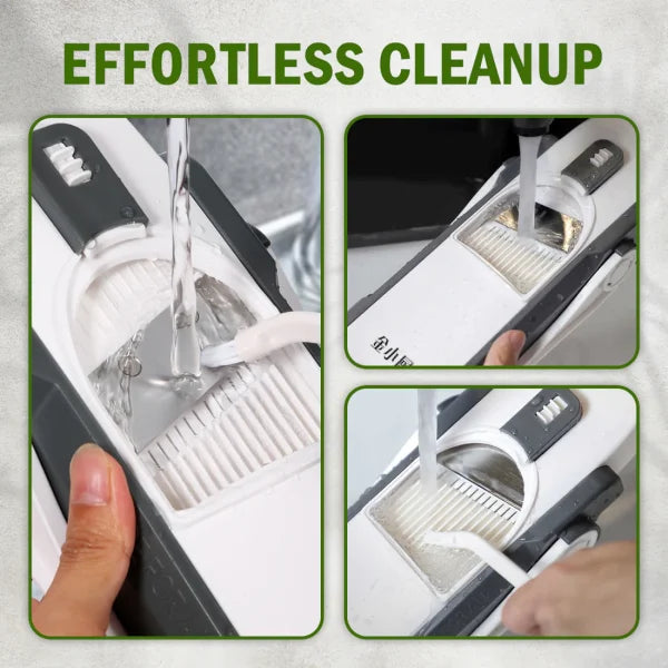 Mandoline, 4 In 1 Vertical Vegetable Cutter Chopper Shredder Grater Artifact