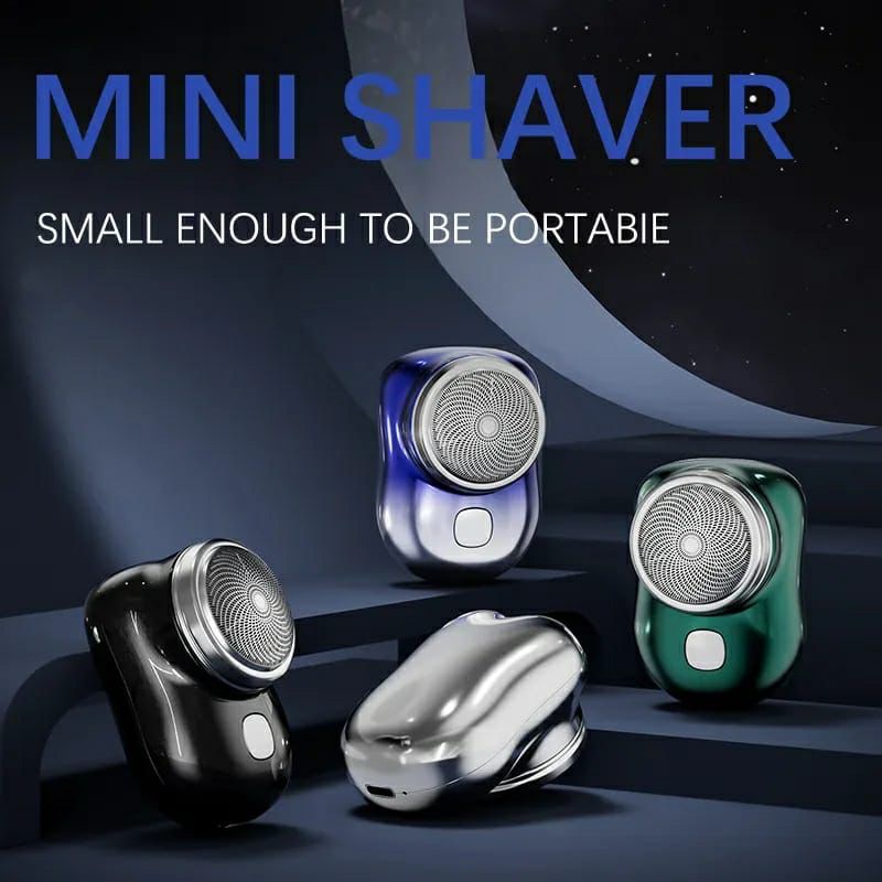 Mini Portable Shaver Men Is USB Rechargeable Washable Beard Trimmer