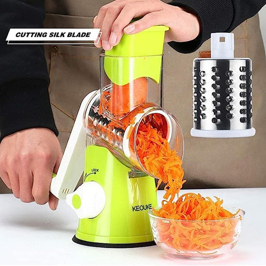 Table Top Drum Grater Shredder Cutter Slicer
