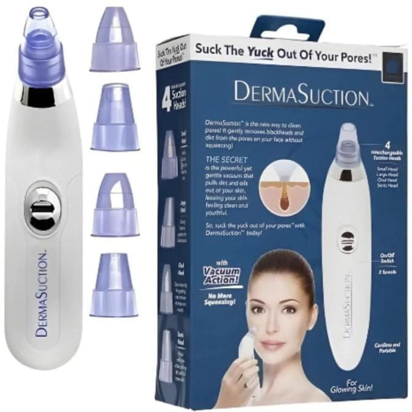 Derma Suction Blackhead Removal Machine 4 In 1 Machine