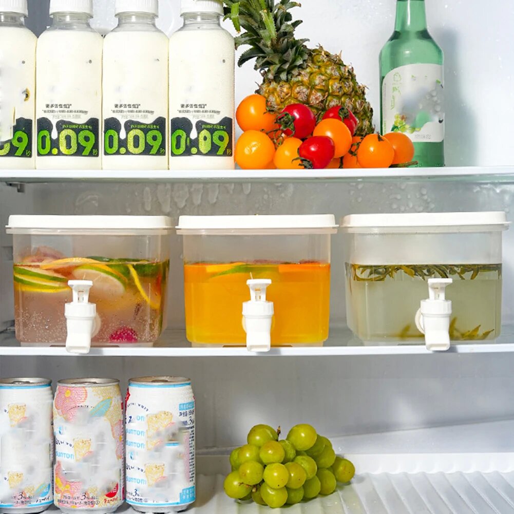 Plastic drink dispenser with spigot or faucet