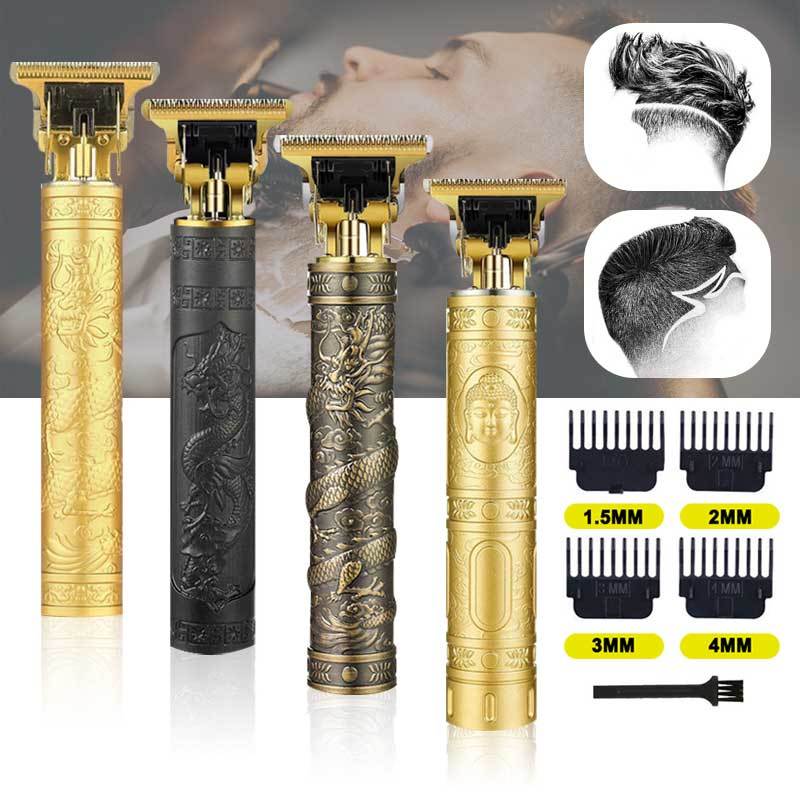Vintage T9 USB Hair Clipper & Beard Shaver For Men