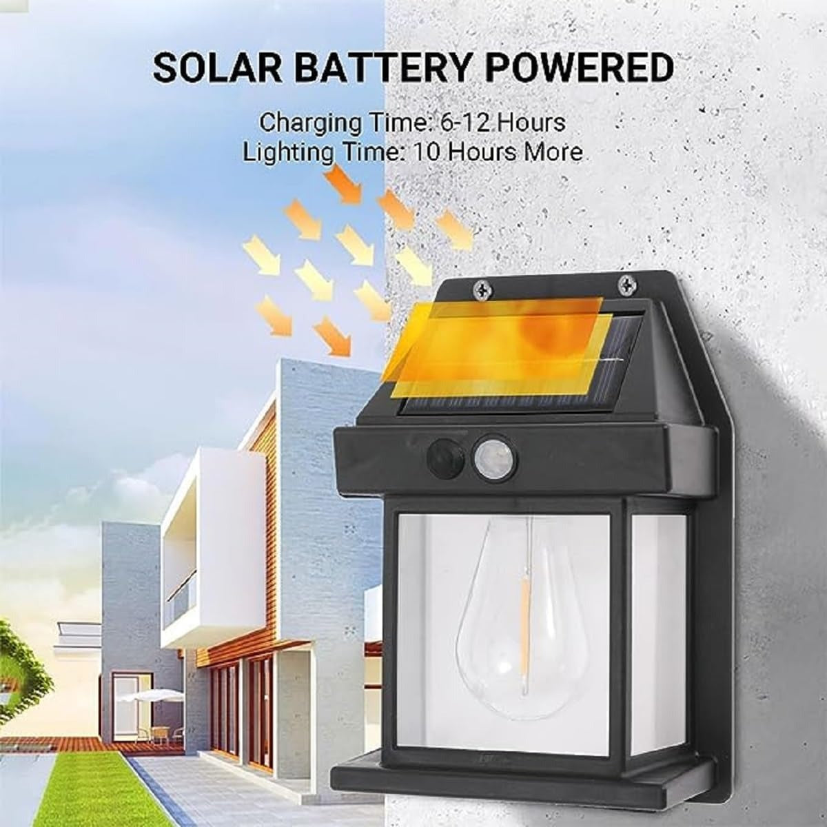 New Solar Tungsten Filament Lamp Outdoor