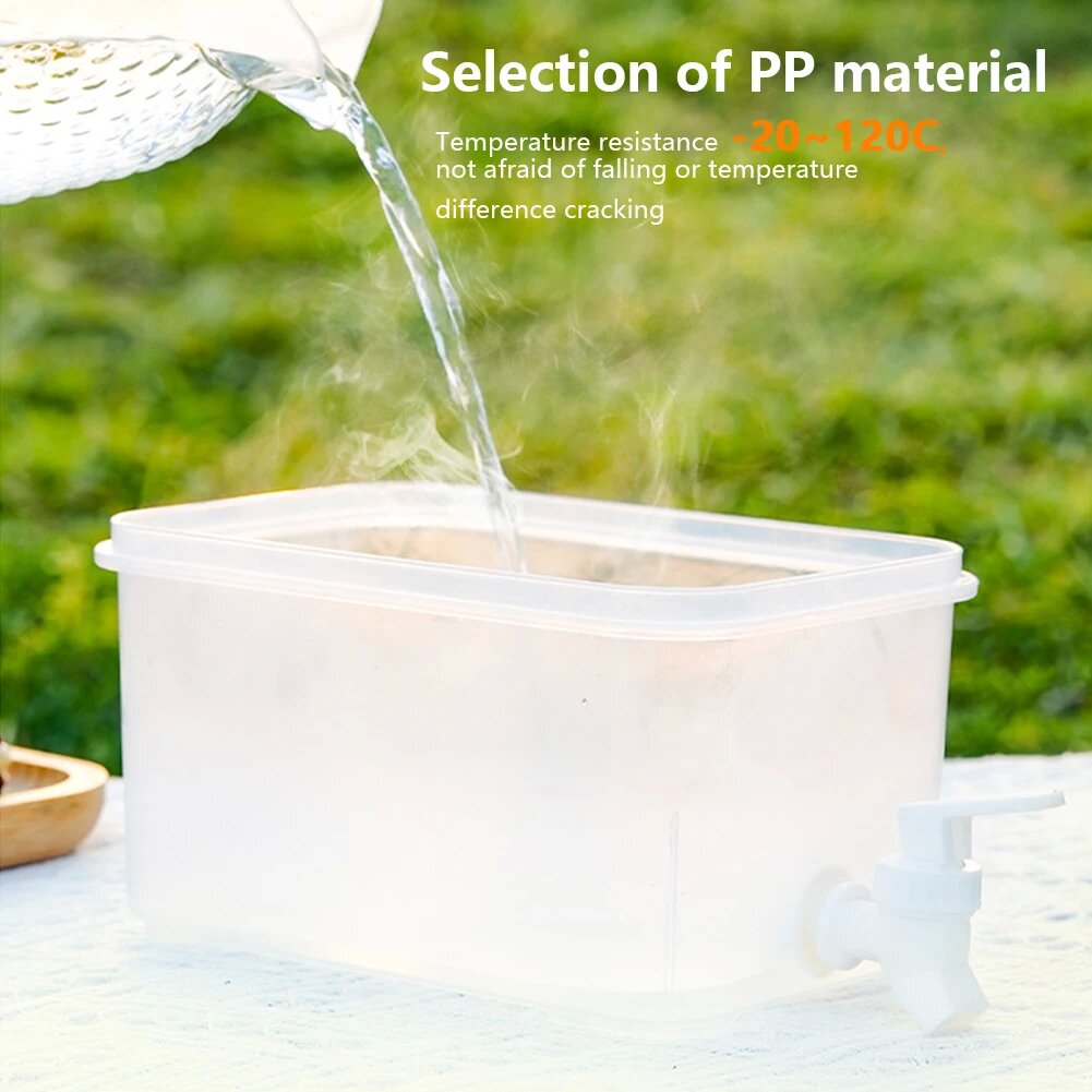 Plastic drink dispenser with spigot or faucet