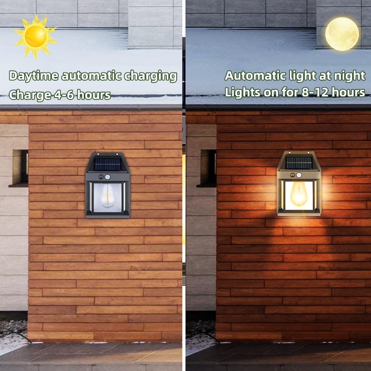 New Solar Tungsten Filament Lamp Outdoor