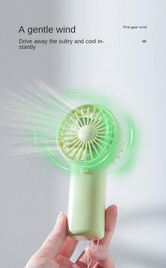 Handheld Mini Fan Portable USB Charging