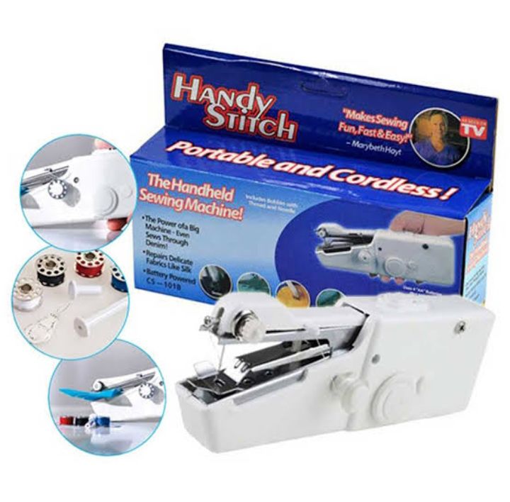 Portable Electric Handheld Sewing Machine Mini Stitch
