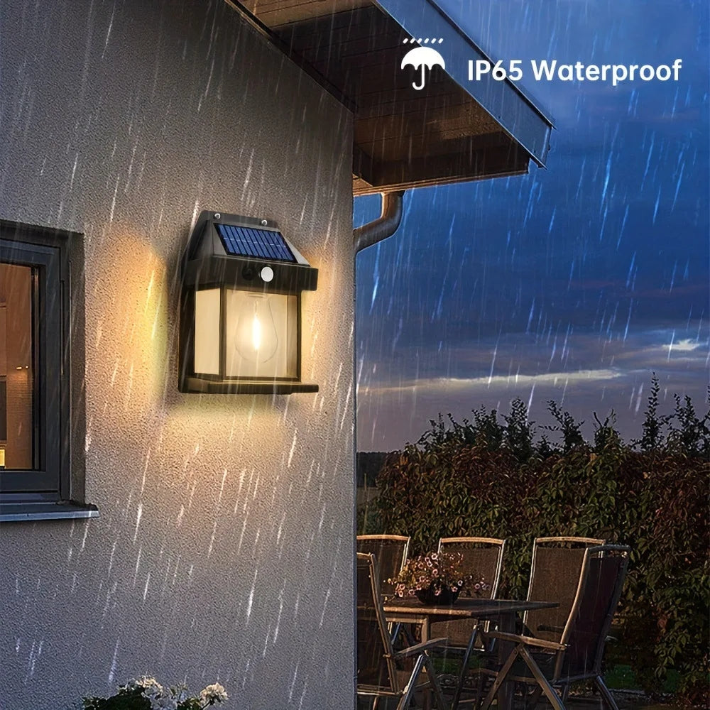 New Solar Tungsten Filament Lamp Outdoor