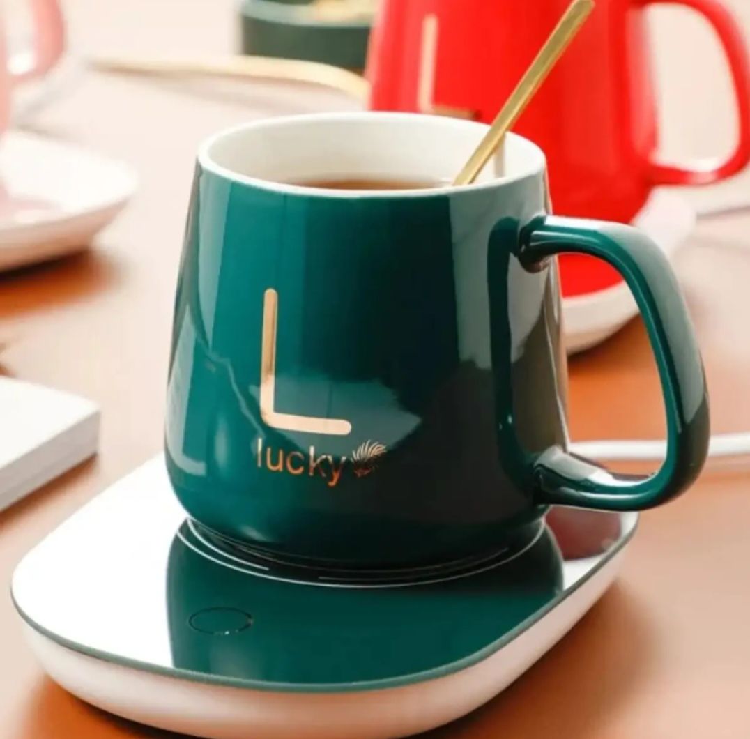 USB Electric Coffee Cup Warmer for Desk with Heating Pad Warmer