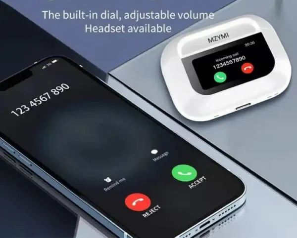 Airpods Pro With Digital Display  Anc And Transparency