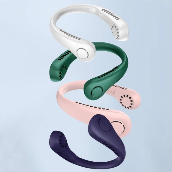 Neck Fan Portable Bladeless Hanging Neck 600mAh Rechargeable