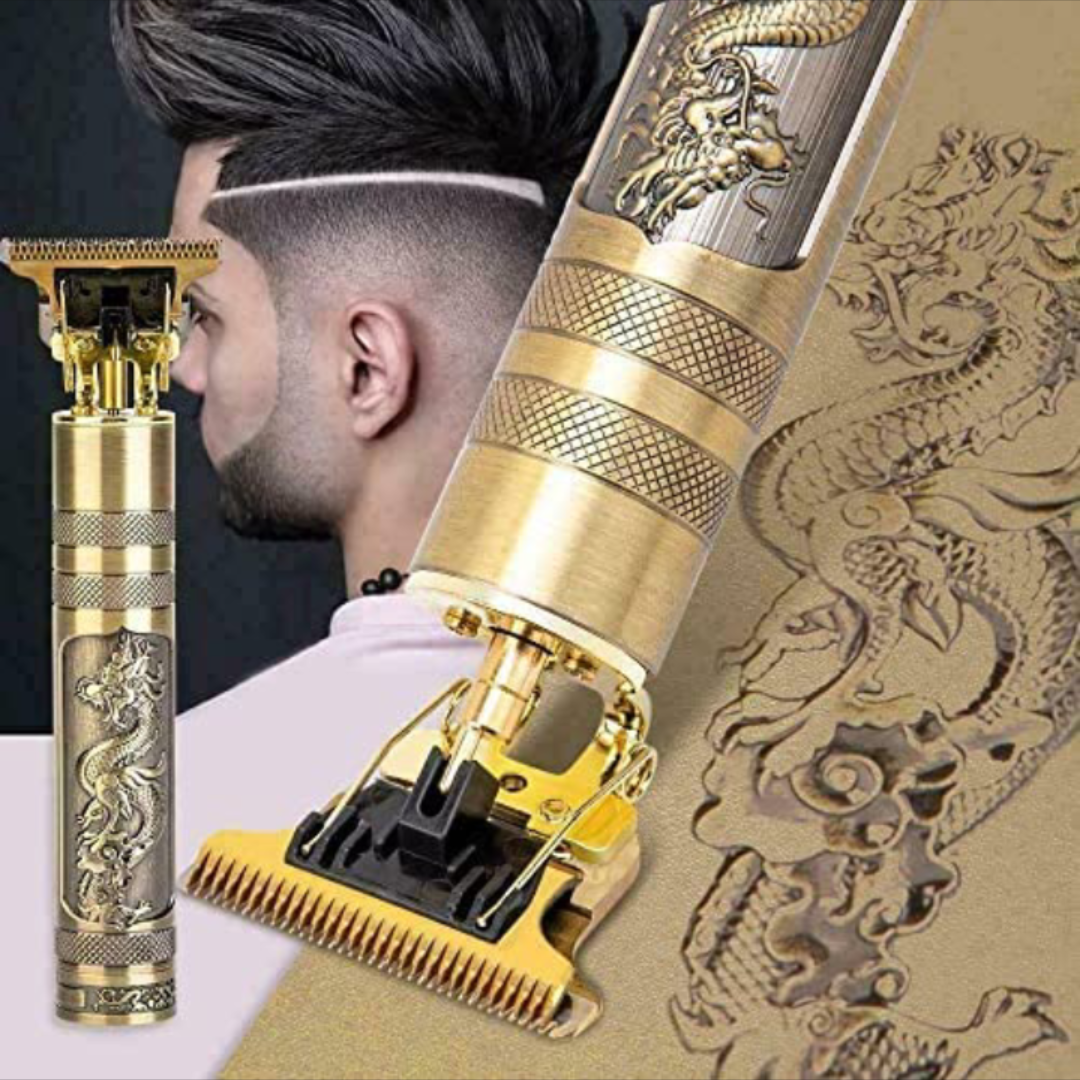 Vintage T9 USB Hair Clipper & Beard Shaver For Men