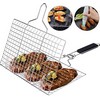 BBQ stainless steel hand grill (small size)