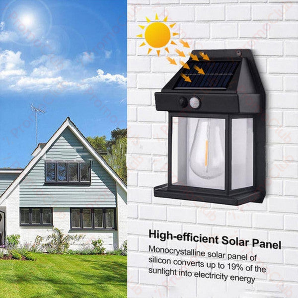 New Solar Tungsten Filament Lamp Outdoor