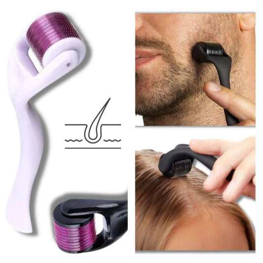 Derma Roller microneedle titanium for hair re-growth on scalp (0.5mm)