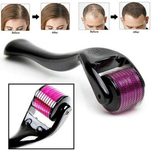 Derma Roller microneedle titanium for hair re-growth on scalp (0.5mm)