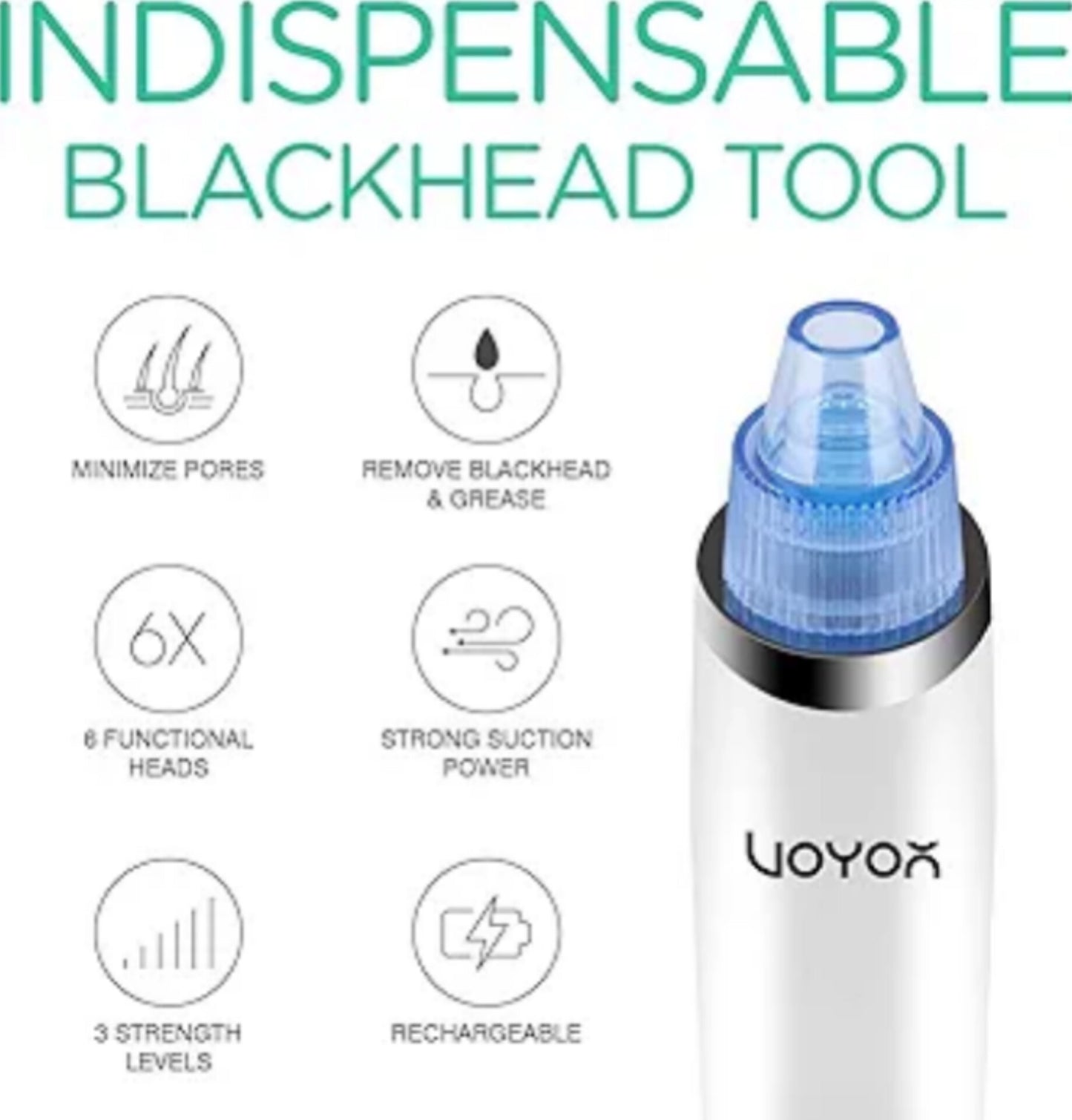 Derma Suction Blackhead Removal Machine 4 In 1 Machine