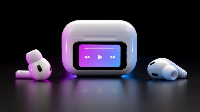Airpods Pro With Digital Display  Anc And Transparency